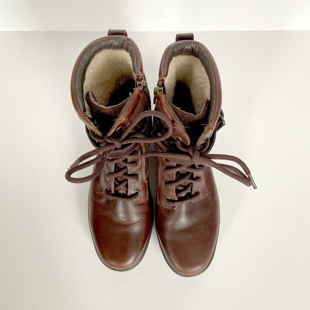 UGG Kesey Boots Chestnut Brown size 7.5 - Picture 10 of 15